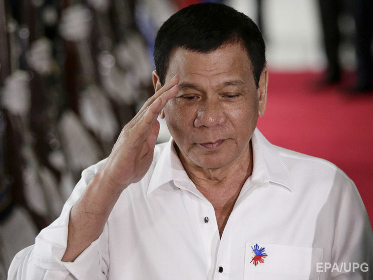 Президент Филиппин заявил, что лично убивал подозреваемых в наркоторговле