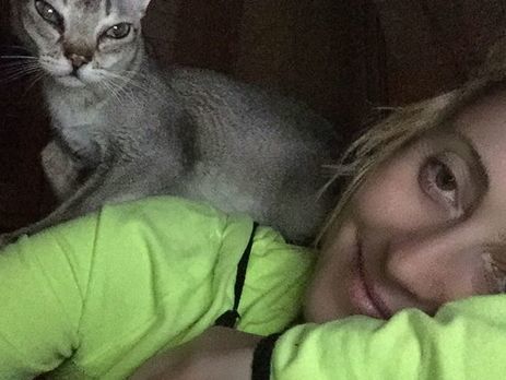 Варум дрессирует свою кошку