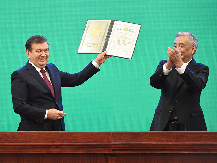 Мирзиеев вступил в должность президента Узбекистана