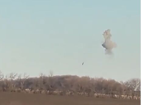 Украинские зенитчики сбили вертолет Ка-52