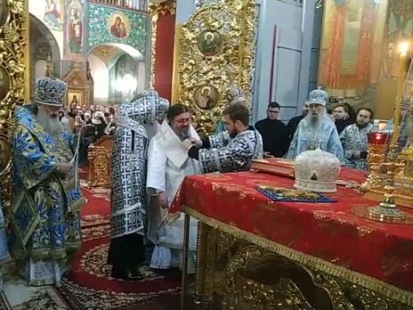 УПЦ МП зробила єпископом священника, якого СБУ, за даними ЗМІ, заскочила з неповнолітнім хористом