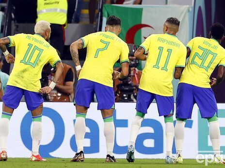 Збірна Бразилії розгромила Південну Корею і вийшла до чвертьфіналу чемпіонату світу з футболу