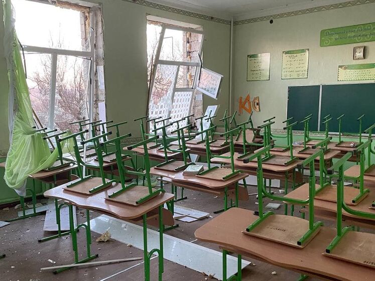 Российские оккупанты нанесли ракетный удар по школе под Краматорском, в которой был обустроен "пункт несокрушимости" – Донецкая ОВА
