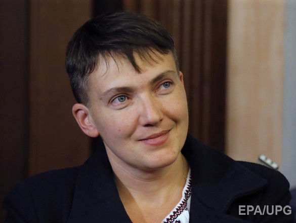 Савченко заявила о договоренности обмена пленными в формате "1 на 4"