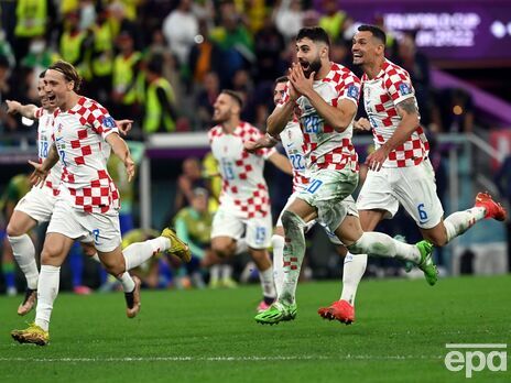 Збірна Хорватії першою вийшла у півфінал ЧС 2022, сенсаційно обігравши у серії післяматчевих пенальті Бразилію