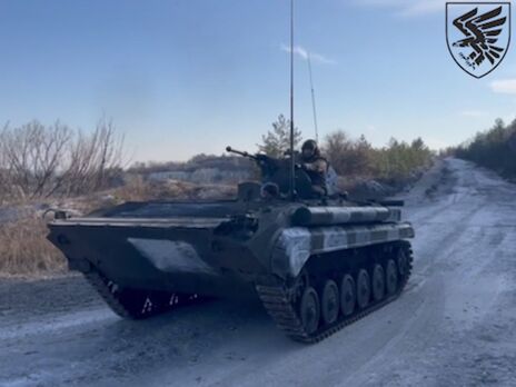 Українські десантники захопили рідкісну ворожу бойову машину піхоти 