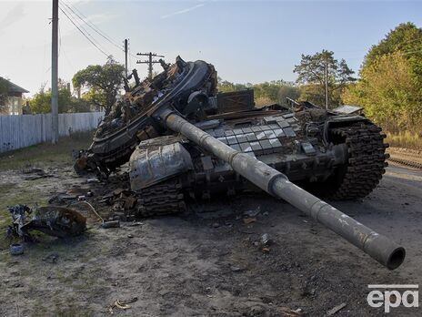 РФ в войне против Украины потеряла 2940 танков, сообщили в Генштабе ВСУ