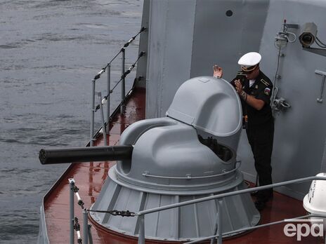 У Чорному морі наразі вісім російських військових кораблів, носіїв 
