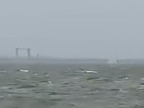 В ВМС Украины показали, как уничтожают дрейфующую мину у побережья Одесской области. Видео
