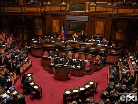 Сенат Италии поддержал резолюцию о продолжении военной помощи Украине в 2023 году