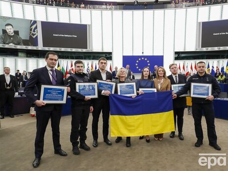 Мэр оккупированного Мелитополя, Тайра, правозащитники и ГСЧС получили премию Сахарова. В октябре Европарламент присудил ее украинском народу