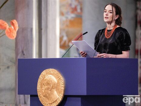 Матвийчук рассказала, на что потратит денежную часть Нобелевской премии мира
