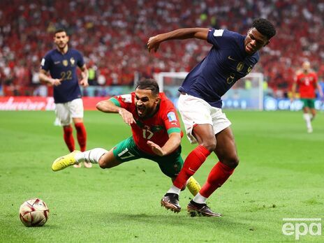 Франція зіграє з Аргентиною у фіналі чемпіонату світу з футболу. Збірна Марокко не змогла видати третьої сенсації поспіль