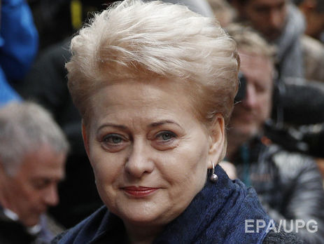 Грибаускайте: Уже есть договоренность по санкциям против России