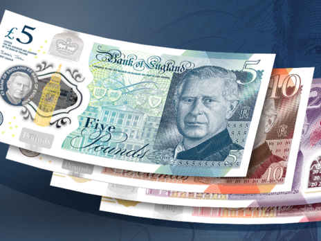 В Великобритании представили первые банкноты с портретом Чарльза ІІІ