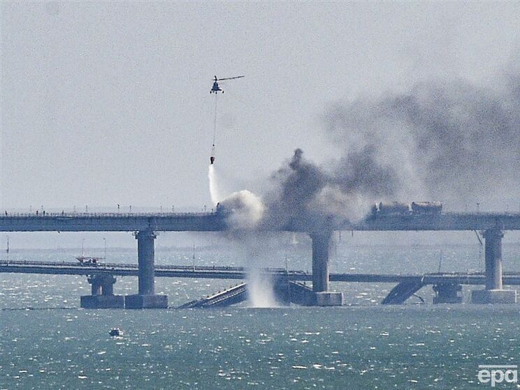 Врио главы СБУ о взрыве на Крымском мосту: ФСБ задержала уже 22 россиянина, их пытают