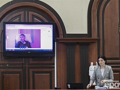 Саакашвілі на суді в Грузії заговорив українською мовою, засідання перервали