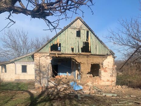 В Запорожской области в результате удара оккупантов упала стена жилого дома, двое детей получили ранения – ОВА