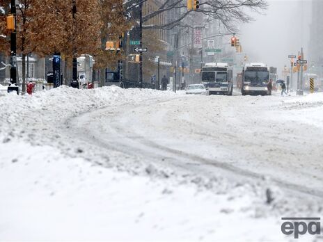 В США и Канаде более 40 человек погибли из-за зимнего шторма