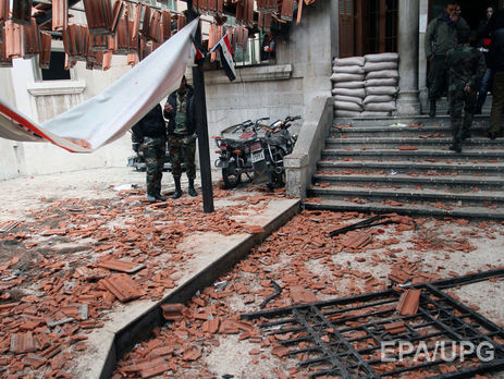 Восьмилетняя девочка подорвала себя в полицейском участке Дамаска