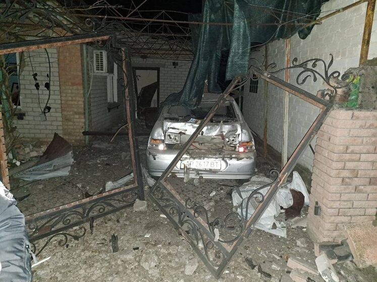 Оккупанты ночью ударили по пригороду Запорожья, повреждены газопровод и линия электроснабжения – ОВА