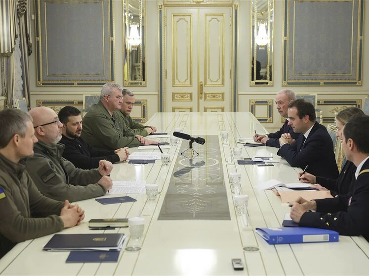 В Україну приїхав міністр збройних сил Франції, він зустрівся із Зеленським