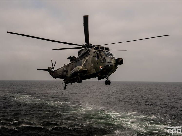 В минобороны Великобритании показали обучение украинских военных на вертолетах Sea King
