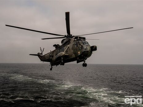 В минобороны Великобритании показали обучение украинских военных на вертолетах Sea King