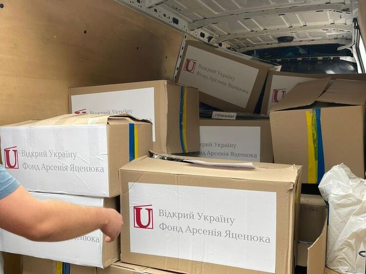 За час вторгнення РФ фонд Яценюка Open Ukraine передав захисникам і мирним жителям допомоги на 31,6 млн грн