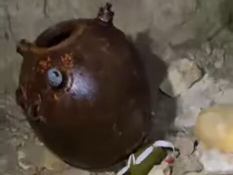 На побережье Одесской области обезвредили противокорабельную мину. Видео
