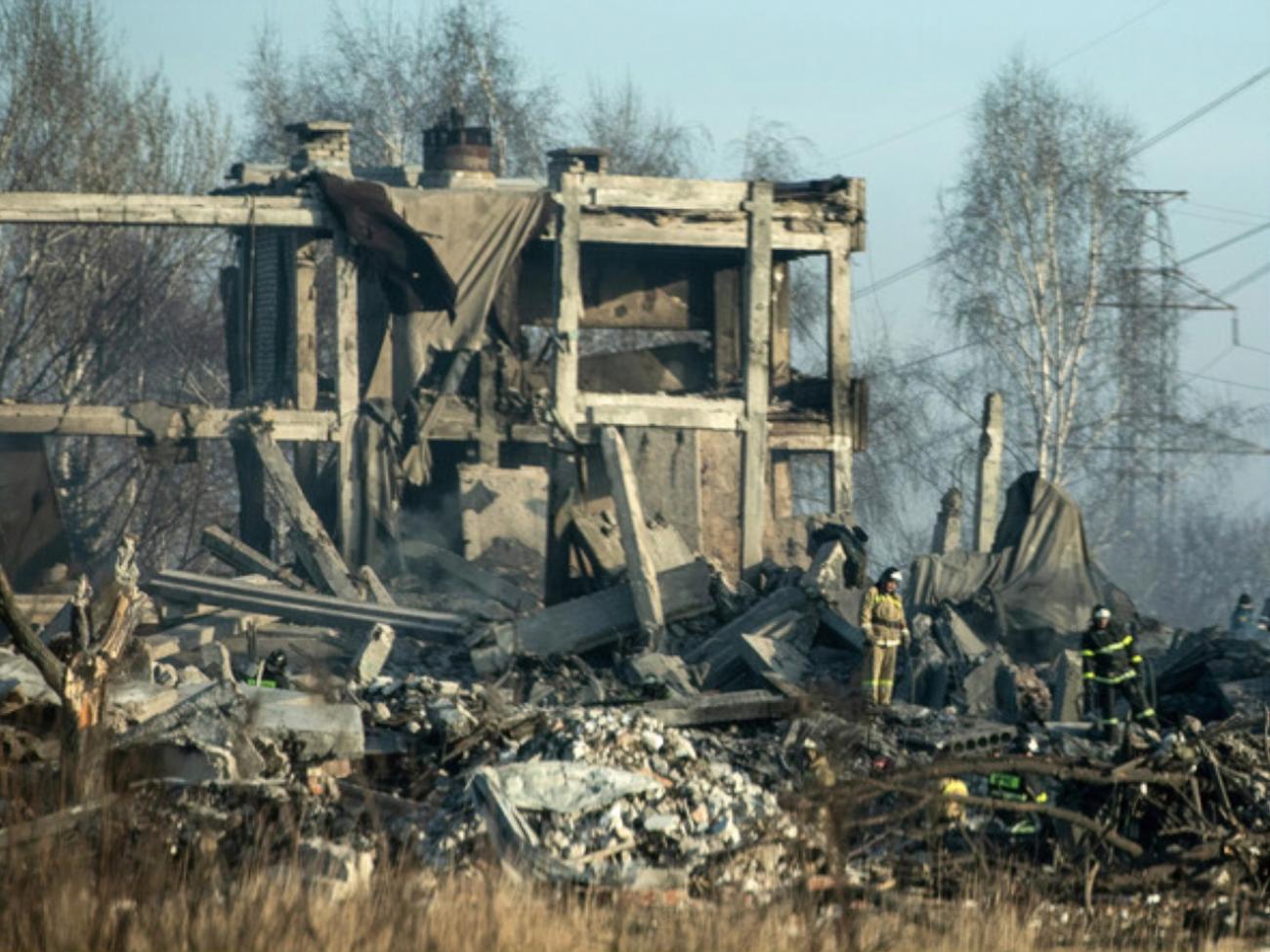 Появились спутниковые снимки разрушенного училища в Макеевке, где были  ликвидированы российские оккупанты