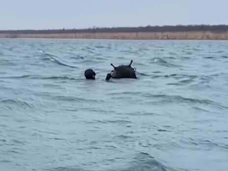 Військові знешкодили міну, яку винесло на пляж в Одеській області. Відео