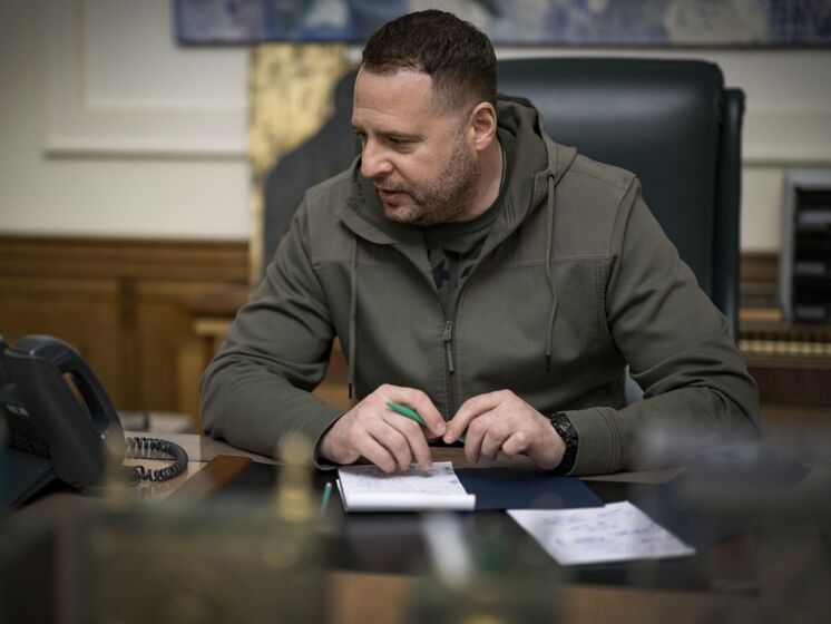 Ермак обсудил с советником Байдена ситуацию на фронте и поставки оборонной помощи Украине