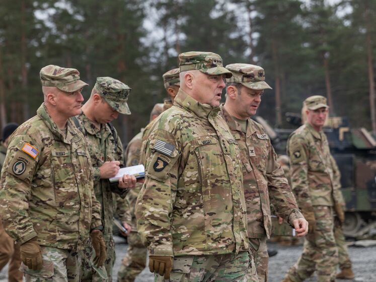 Генерал США Міллі приїжджав на полігон у Німеччині, де готують українських військових
