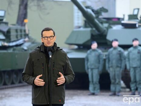 Моравецкий о предоставлении Украине танков Leopard: Мы либо получим согласие Германии, либо начнем действовать самостоятельно