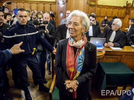 Суд во Франции признал главу МВФ Лагард виновной в халатности