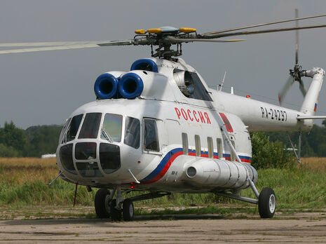 У Москві під час приземлення зазнав аварії вертоліт Мі-8 зі спецзагону, який возить Путіна