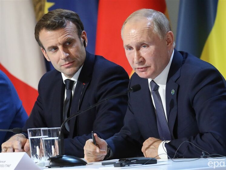 Фейгін: Путіну ніхто не пробачить, що він пропонував Макрону здати аналіз калу і що президент Франції ішов обмерзлою смугою аеропорту взимку. Йому будуть мстити