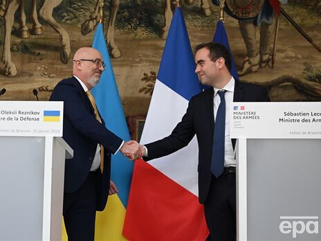 Резников подписал с министром обороны Франции меморандум о поставках Украине радаров GM 200 для ПВО