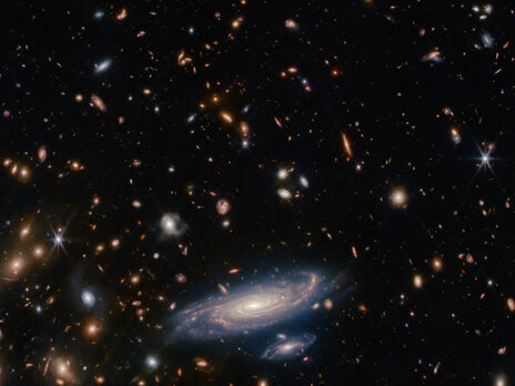 Телескоп James Webb показав фото з безліччю галактик