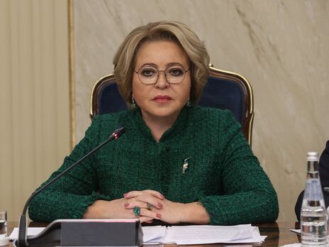 Спікерка Ради Федерації Матвієнко заявила, що Росія готова до переговорів з Україною 