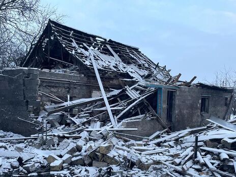 В Донецкой области вновь разрушены жилые дома из-за российских обстрелов, есть погибший и раненый в Бахмуте