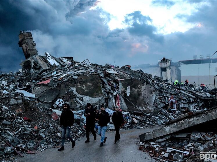 Кількість жертв землетрусу в Туреччині й Сирії сягнула 5 тис. людей