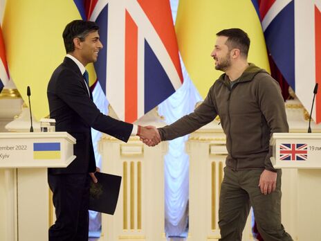 Зеленский сегодня впервые за время полномасштабного вторжения посетит Великобританию – офис Сунака