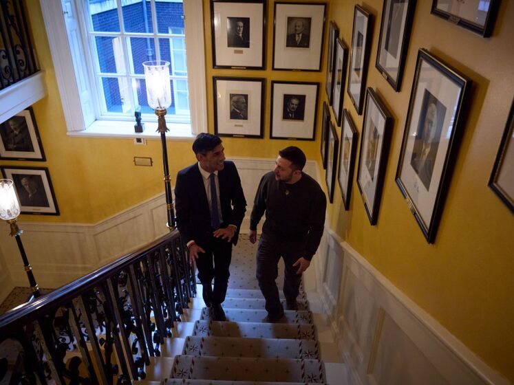 Зеленський і Сунак провели переговори у Лондоні. Офіс президента озвучив теми розмови
