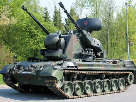 Германия предоставила Украине зенитные установки Gepard и боеприпасы к ним