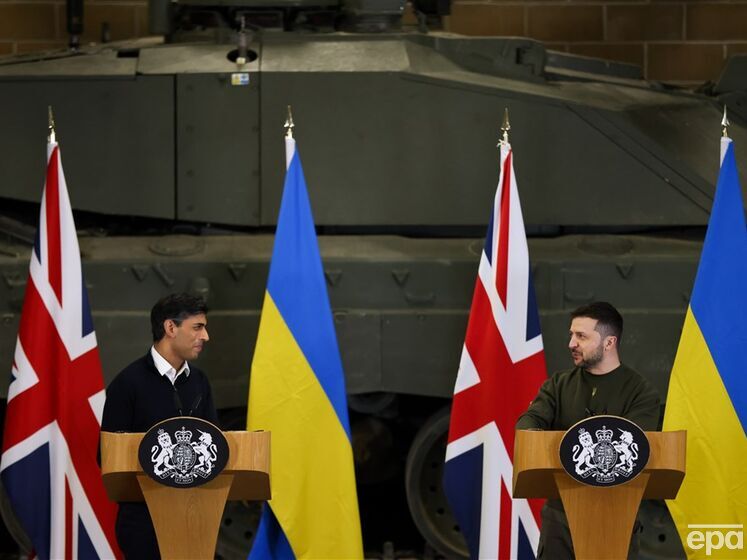 Великобританія почне навчати українських пілотів керувати західними винищувачами – Сунак
