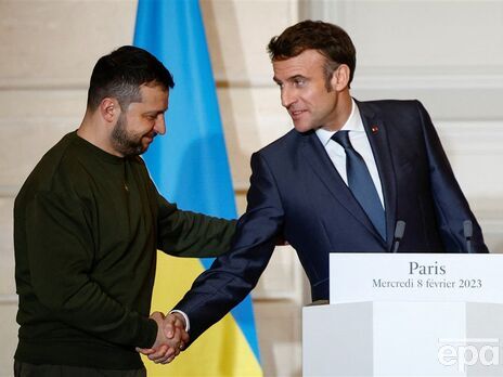 Макрон: Украина может рассчитывать на Францию, Россия не может и не должна победить
