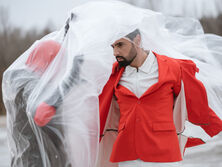 Козловський презентував кліп на пісню про кохання. Відео знімали на Київському водосховищі, вкритому льодом