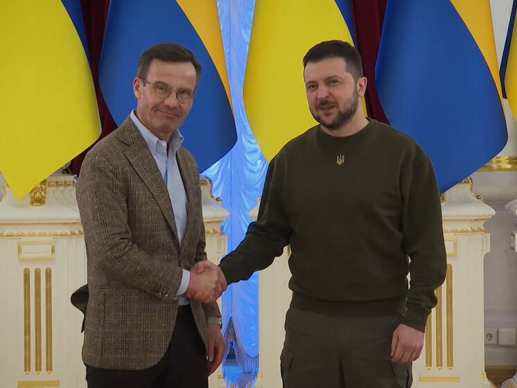 В Киев прибыл премьер Швеции Кристерссон